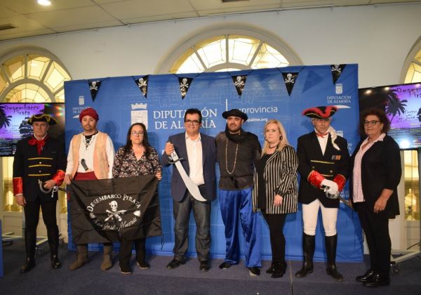 Casi 300 actores aficionados de Níjar intervendrán en la novena edición del Desembarco Pirata