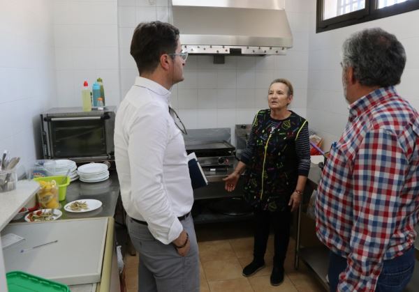 Finalizan las obras de ampliación de la cocina del Centro de Mayores de San Agustín