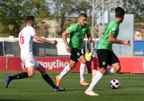 El filial de la UD Almería cae ante el Sevilla Atlético y sigue colista una semana más