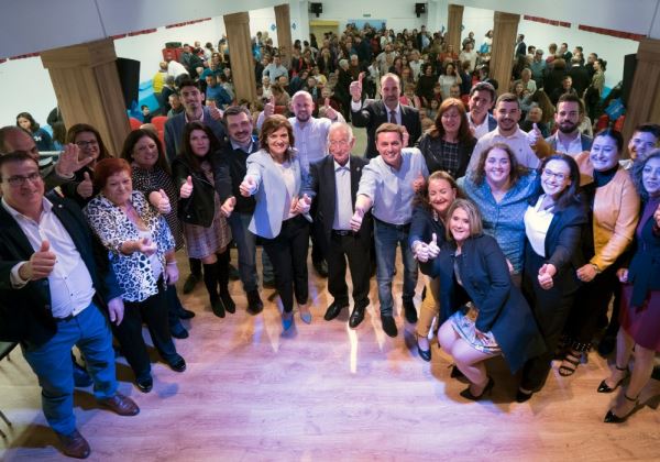 Noelia Damián se presenta como candidata del PP a las elecciones por Benahadux