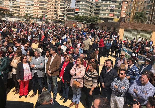La Mesa del Agua de Almería apoya en Motril la concentración que pide la construcción de las conducciones de Rules