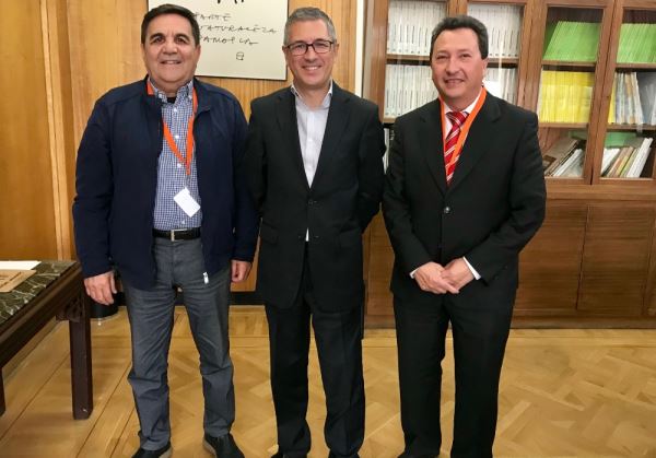 La Mesa del Agua se reúne con el secretario de Estado de Medio Ambiente para abordar las necesidades hídricas de la provincia