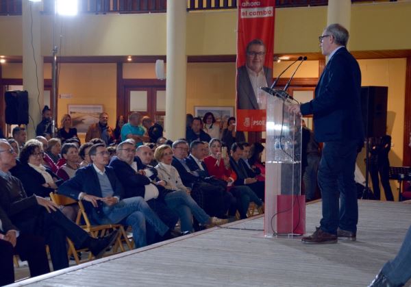 Manolo García encabeza la candidatura del PSOE de Roquetas de Mar a las elecciones municipales
