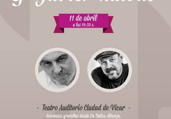 'Dulces Tardes Poéticas' abres+Su Cuarto Aniversario En Vícar Con Un Recital De Felipe Benítez Reyes Y Javier Ruibal
