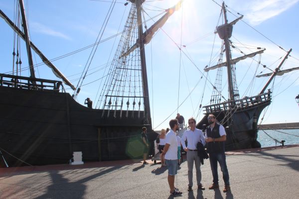 La 'Nao Victoria' y el 'Galeón Andalucía' muestran cómo era la vida en los siglos XVI y XVII