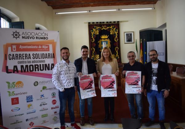 El Ayuntamiento de Níjar apoya la I carrera solidaria contra las adicciones, La Moruna