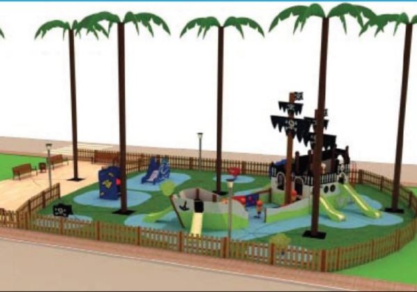 Las obras de transformación de parques en Adra comenzarán en El Canal de La Curva y Picasso
