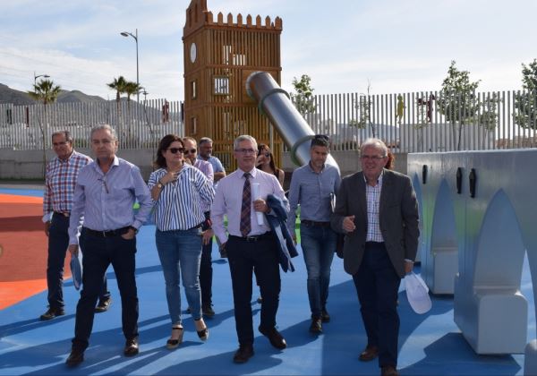 Recepcionadas las obras del parque de la Infancia de Vícar