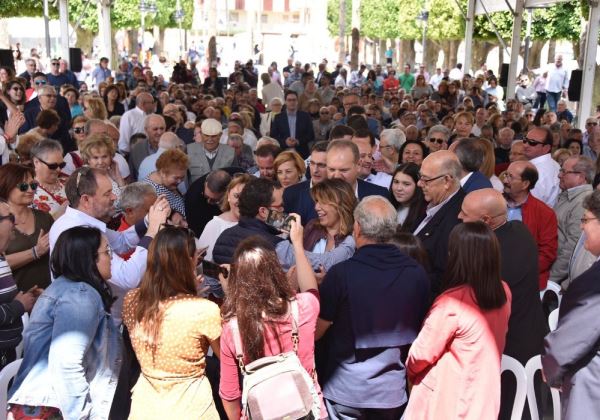 Susana Díaz participa en Cuevas del Almanzora en el acto conmemorativo de los 40 años de ayuntamientos democráticos