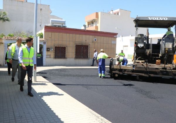 El gobierno del PP de El Ejido ha invertido 5 millones de euros en la pavimentación de calles y mejora de la red de pluviales