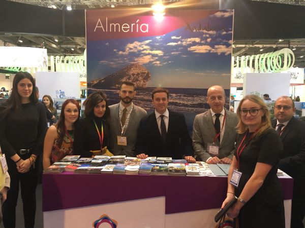 El stand de 'Costa de Almería', protagonista en la World Travel Market