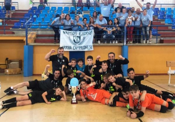 El Alevín de Fútbol Sala del CD El Ejido arranca su participación en el Campeonato de España