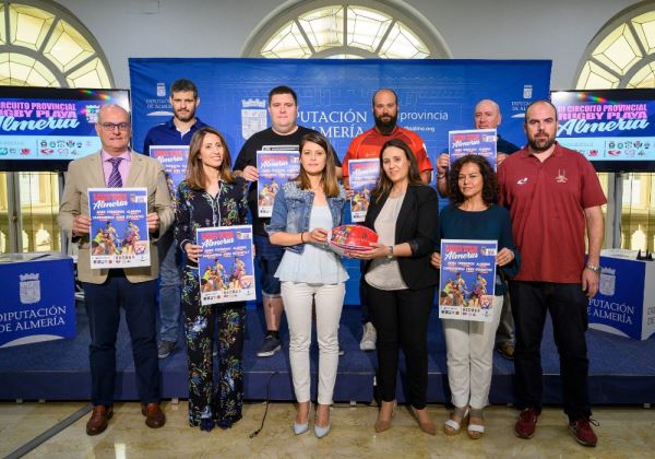 Diputación amplia el 'Circuito Provincial de Rugby Playa' a seis municipios del litoral almeriense