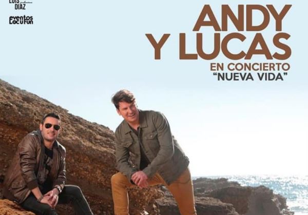 Andy y Lucas llevan su nuevo disco Nueva Vida hasta Pulpí