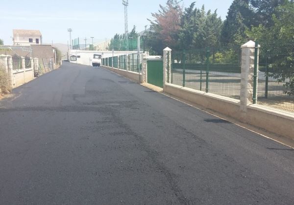 Culminan las obras de modernización de las calles Real Alta y Merendica de Abla