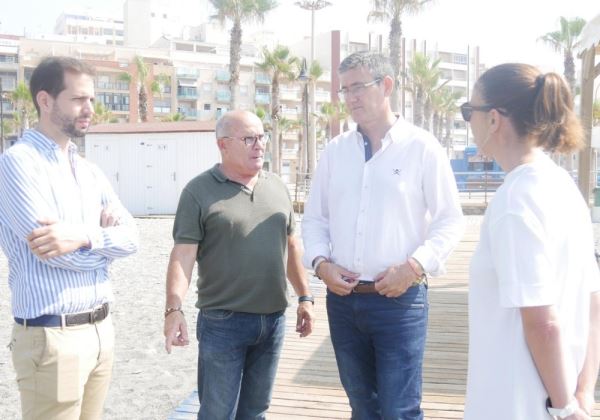 Nuevos servicios e infraestructuras en las playas de Adra gracias a una inversión superior a 150.000 euros