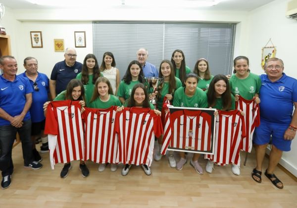 Diputación y Federación reciben a la selección almeriense de Fútbol Sala campeona de Andalucía