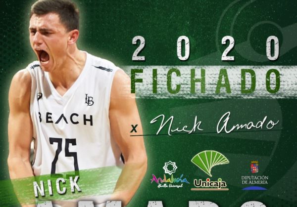 Nick Amado, nuevo fichaje de Unicaja Almería