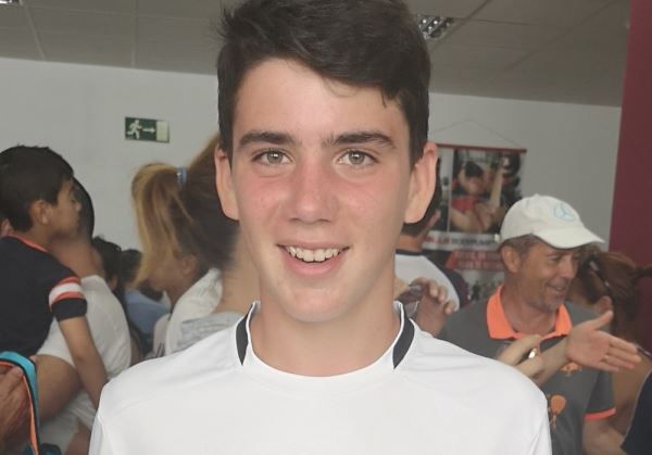 David Asensio, subcampeón de Andalucía de padel, se prepara para el Campeonato de España