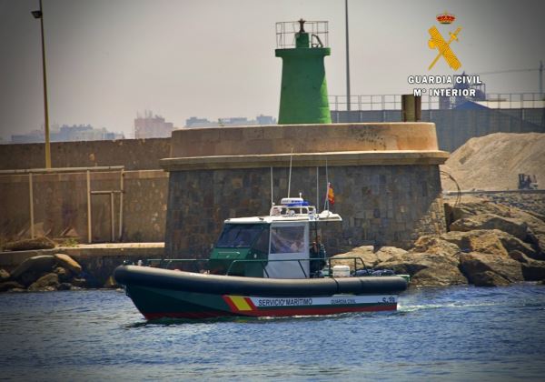 La Guardia Civil de Almería recibe una nueva embarcación de apoyo que mejorará el servicio en el litoral
