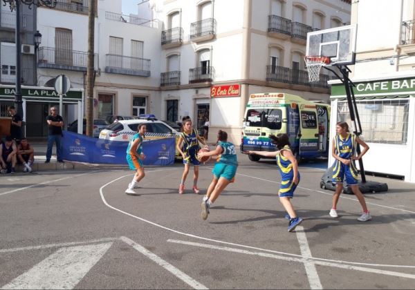 Vera acoge el quinto encuentro del Circuito Provincial de Baloncesto 3x3 'Costa de Almería'