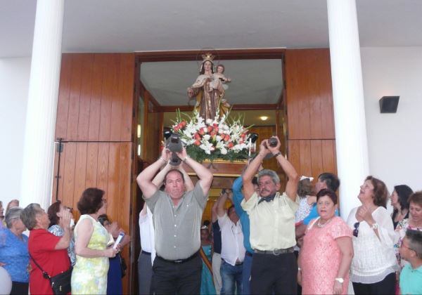 La Gangosa se viste de fiesta en honor a la Virgen del Carmen