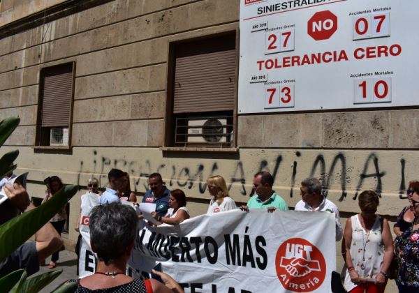UGT Almería exige soluciones para frenar la alta siniestralidad en Almería