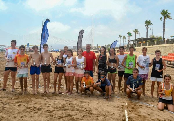 Finaliza la Copa Diputación de Tenis Playa con la final celebrada en San Juan de los Terreros