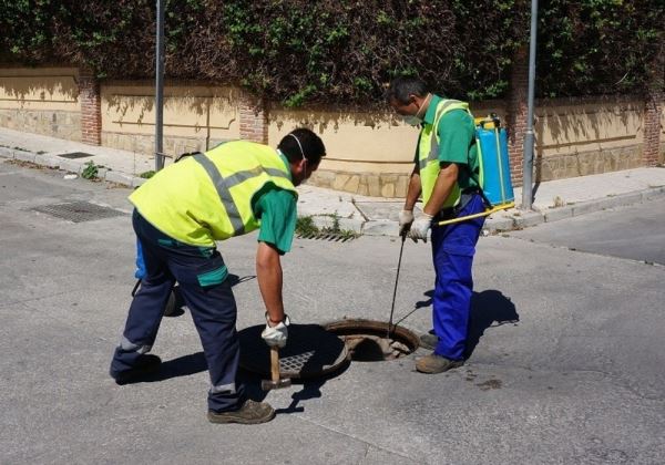 Vícar prosigue con los trabajos de desinsectación y desinfección 2019 en barrios y núcleos