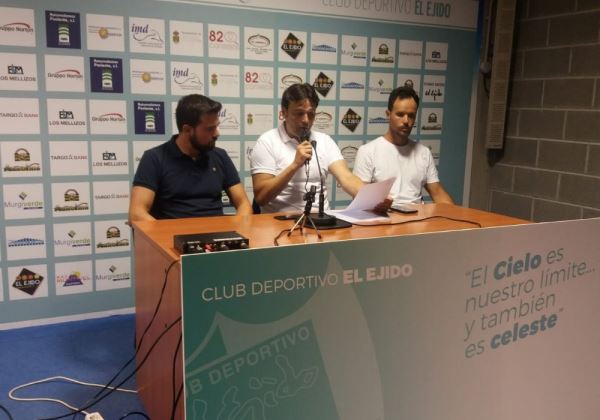 Dimite el entrenador del Juvenil de Liga Nacional del CD El Ejido Carlos Sánchez por motivos personales