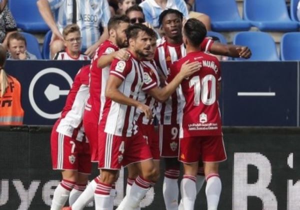 La UD Almería gana a domicilio en La Rosaleda