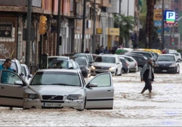 La gota fría deja un muerto en el capital almeriense