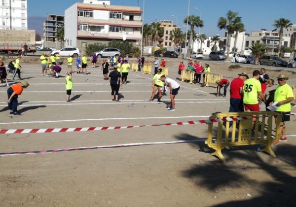 Éxito del III Campeonato de Andalucía de petanca FANDDI celebrado en la ciudad de Adra