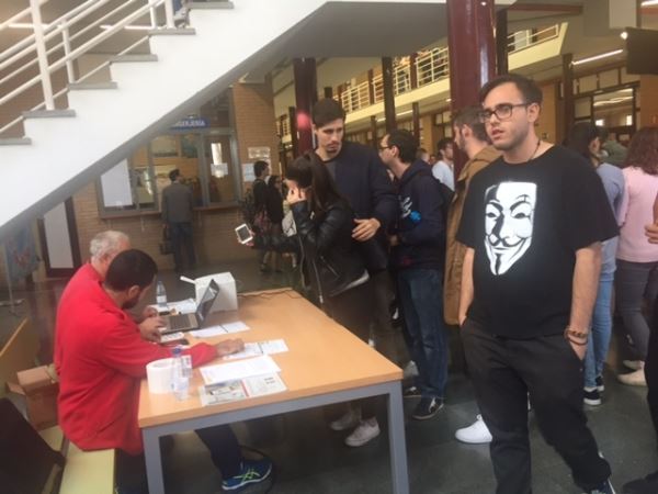 El Centro Transfusiones visita la UAL en su segunda macro colecta de sangre y plasma