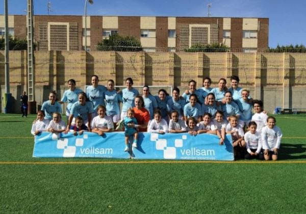 El CD El Ejido Femenino vence al Oriente en un encuentro marcado por el viento