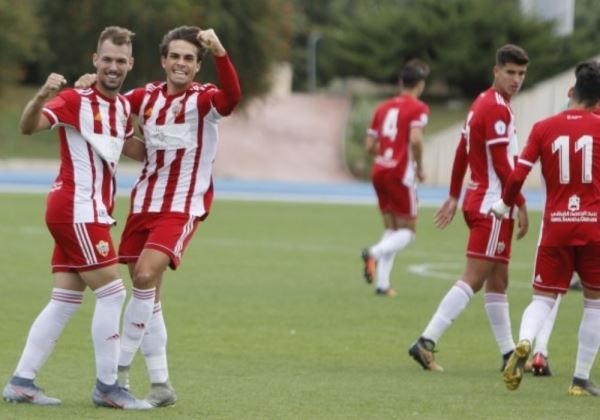 La UD Almería B golea al Mancha Real