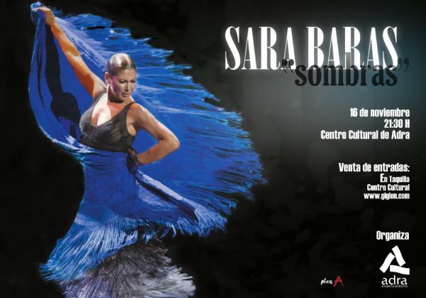 Sara Baras se sube este sábado al escenario del Centro Cultural de Adra para celebrar el Día Internacional del Flamenco