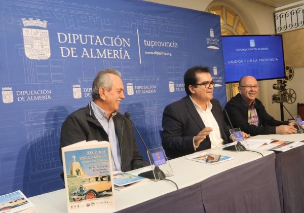 Diputación fomenta el turismo cultural con la XXX Ruta de Vehículos Antiguos