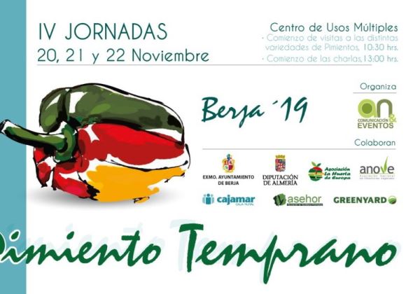 Berja inicia este miércoles las Jornadas del Pimiento Temprano con trece empresas participantes