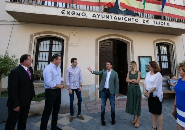 Diputación renueva las redes hídricas de Tíjola