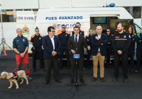 Protección Civil de Diputación suma a su flota un nuevo vehículo