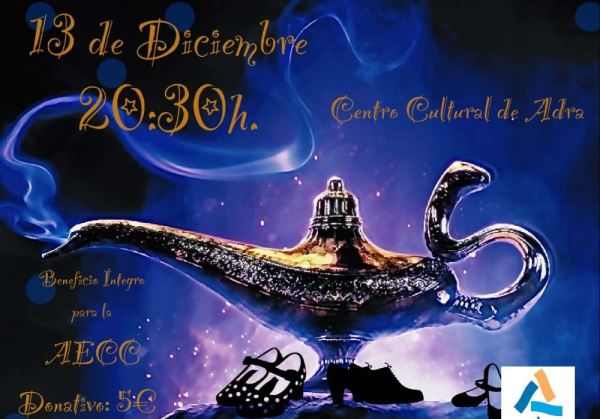 Aladdin llega al Centro Cultural de Adra el 13 de diciembre