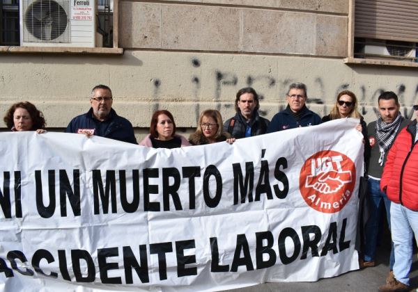 UGT denuncia la creciente siniestralidad laboral en Almería