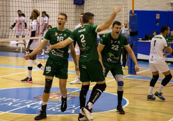 Unicaja Almería afronta hoy  el partido de vuelta de dieciseisavos de final de la CEV Challenge Cup