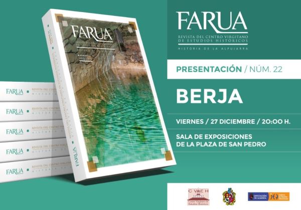 Hoy se presenta un nuevo número de la revista Farua en Berja
