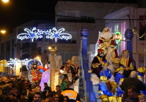 Todo listo en Adra para recibir a los Reyes Magos