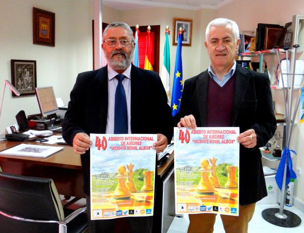 Grandes Maestros se citan en el 40 Abierto Internacional de Ajedrez Vicente Bonil de Albox