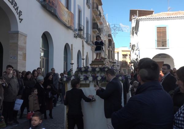 La procesión del Dulce Nombre de Jesús de Berja sale este domingo