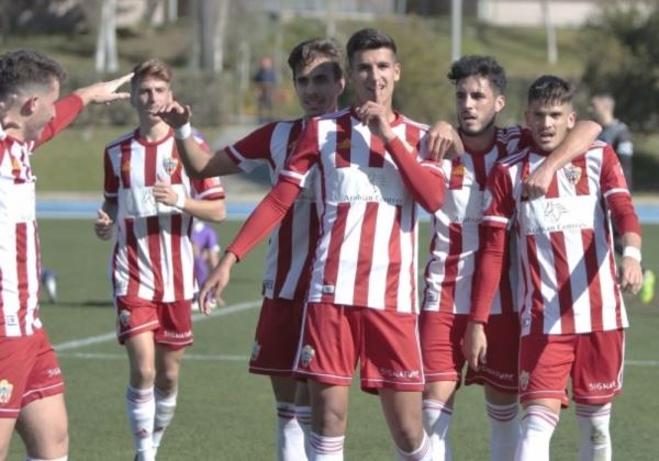 La UD Almería B remonta ante el Jaén para imponerse 4-2