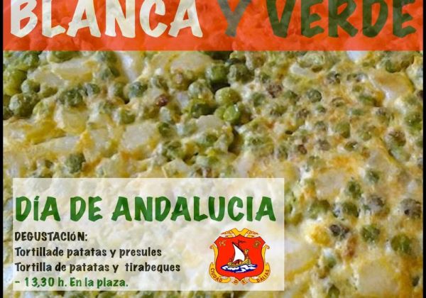 Dalías celebrará el Día de Andalucía con una degustación de tortillas de présules y tirabeques